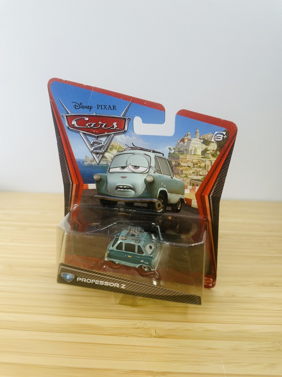 New & Rare! Disney Pixar Cars 2 movie Professor Z Mattel toys