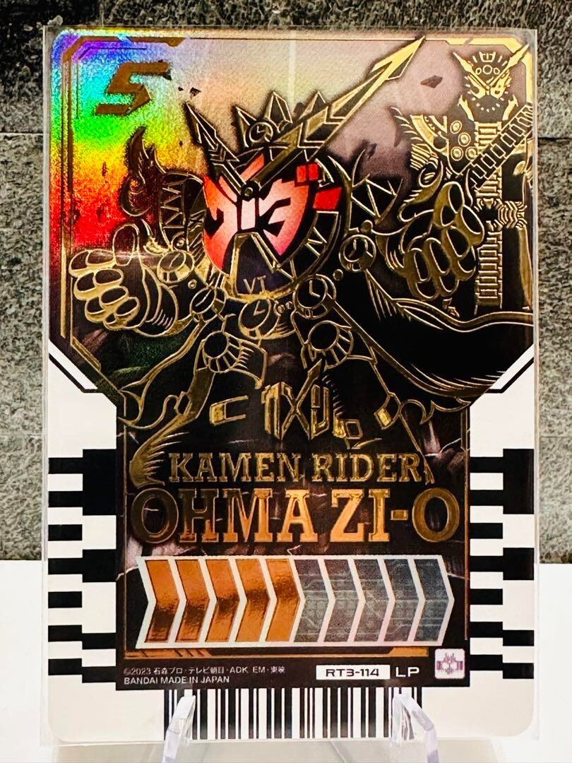 OHMA ZI-O Kamen Rider Gotchard Ride Chemy Card Phase 03 RT3-114 LP