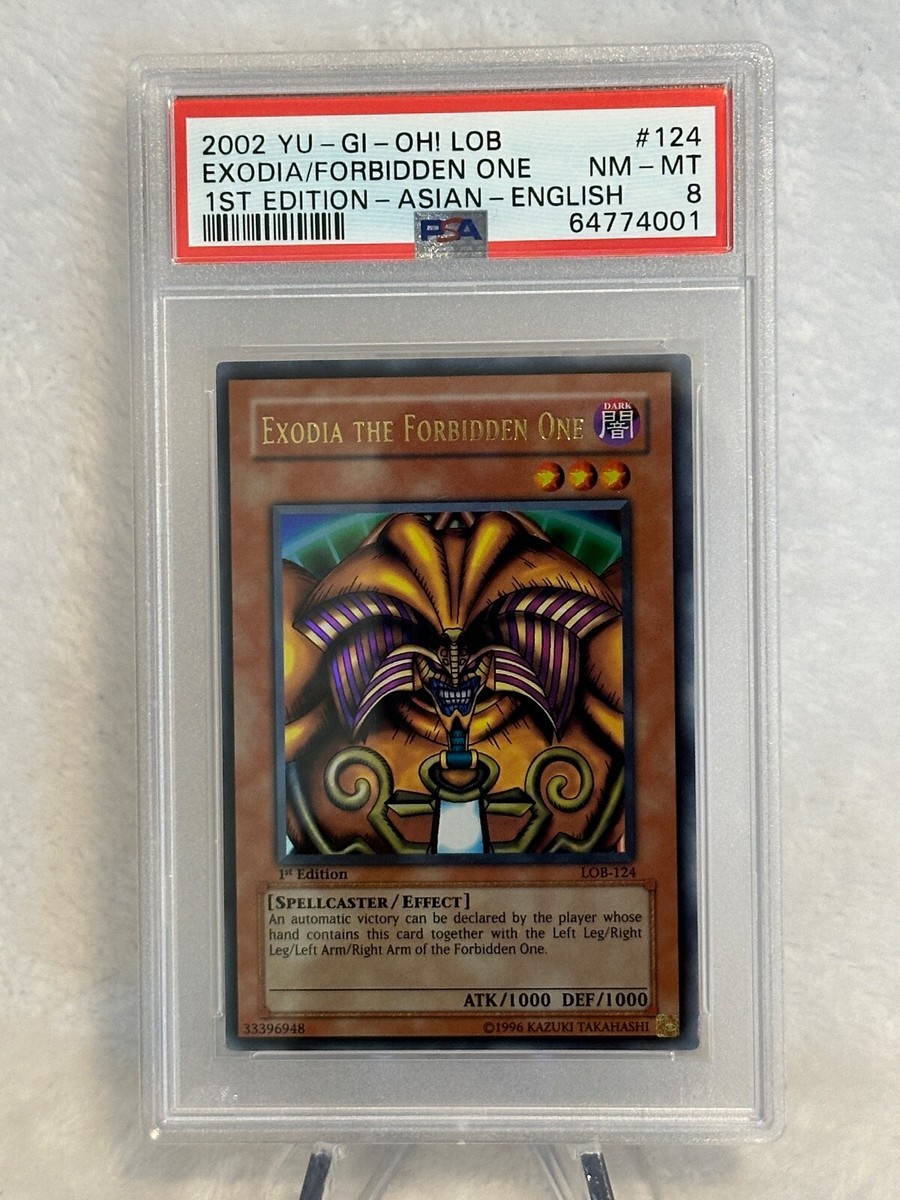 2002 Yu-Gi-Oh! Exodia/Forbidden One LOB Asian - English 1st