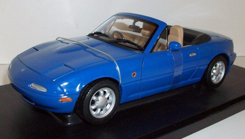 Gate 1/18 scale 01014 Mazda MX5 MK1 RH Drive Twilight blue mica | eBay