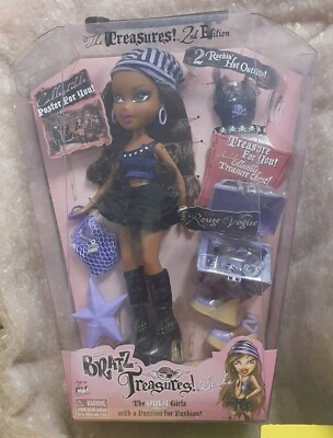 bratz doll treasures treasurez sasha nib new in box | eBay