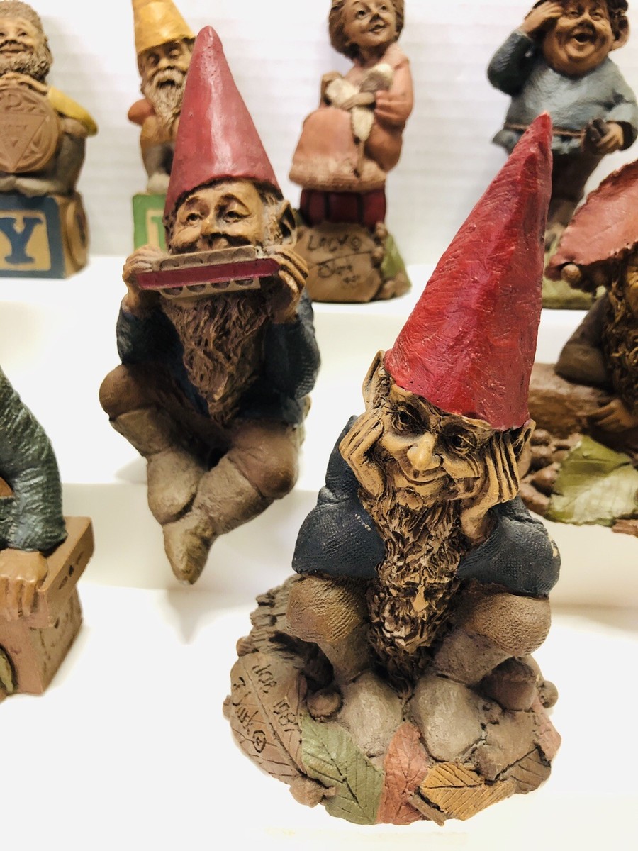 Vintage Tom Clark Gnomes Trolls Resin Figures Lot of 14 Cairn