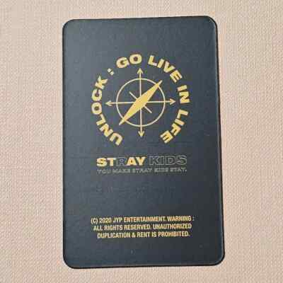 straykids Felix Unlock Concert Official Lenticular photo card