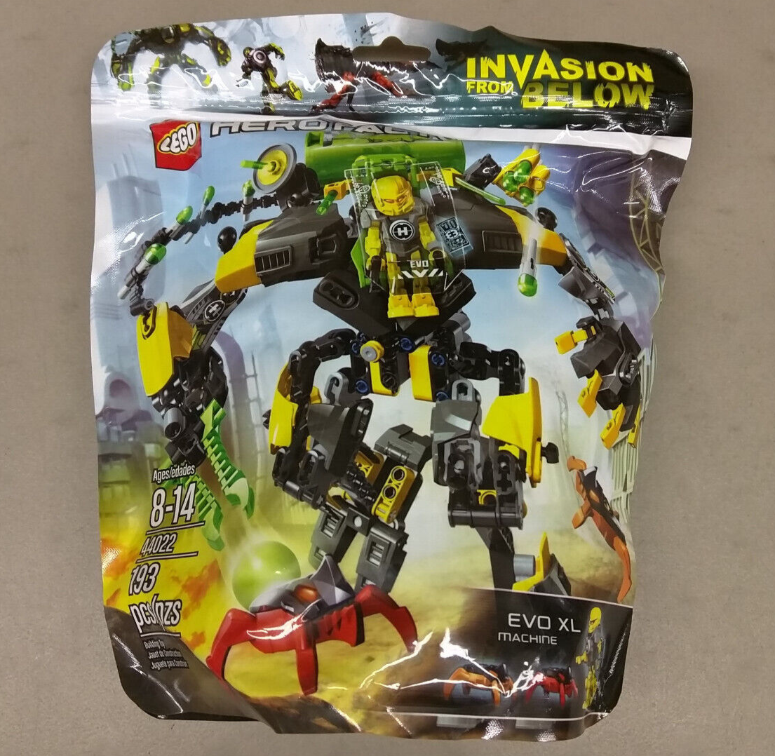 LEGO Hero Factory 44022 Evo XL Machine NEW! Mech Missiles Jumper