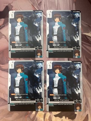 4x Kira Yamato - ST04-010 NM - Gundam TCG Common | eBay