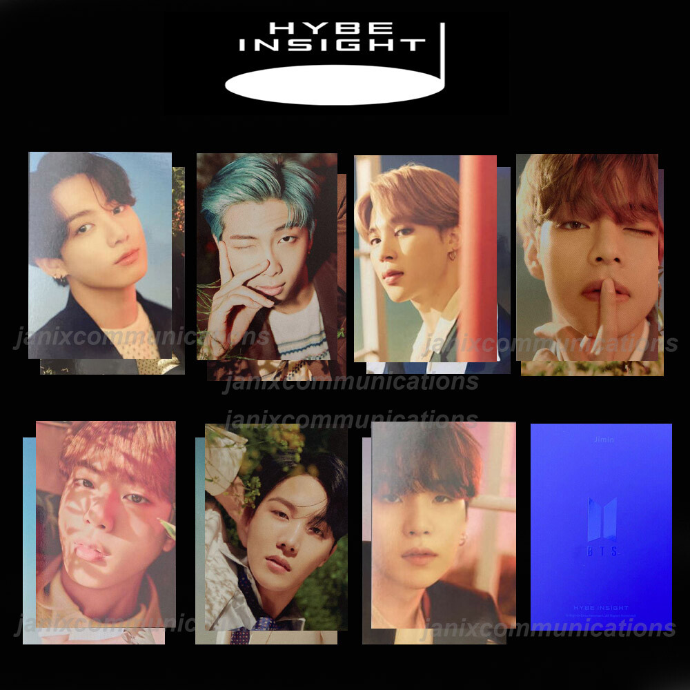 BTS HYBE INSIGHT Museum Official PHOTO CARD SET - 2pcs MEMBER | eBay