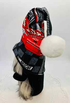 Nascar Handmade Sewn Gnome. Home Decor. Fathers Day Gift. Man Cave