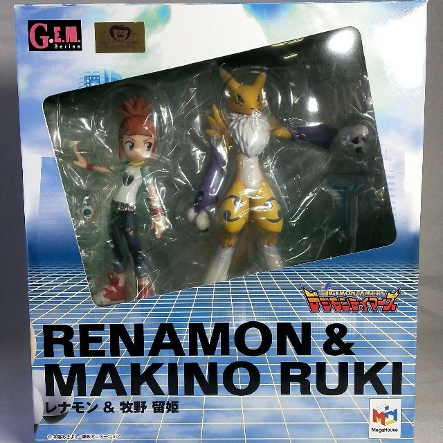 G.E.M. Series Digimon Adventure Renamon & Makino Ruki Figure