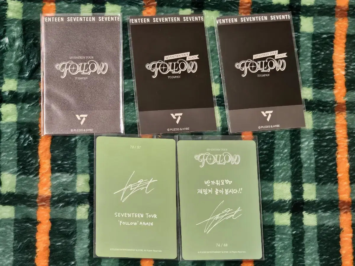 seventeen SEVENTEEN FOLLOW JAPAN CARAT ZONE trading card BATCH
