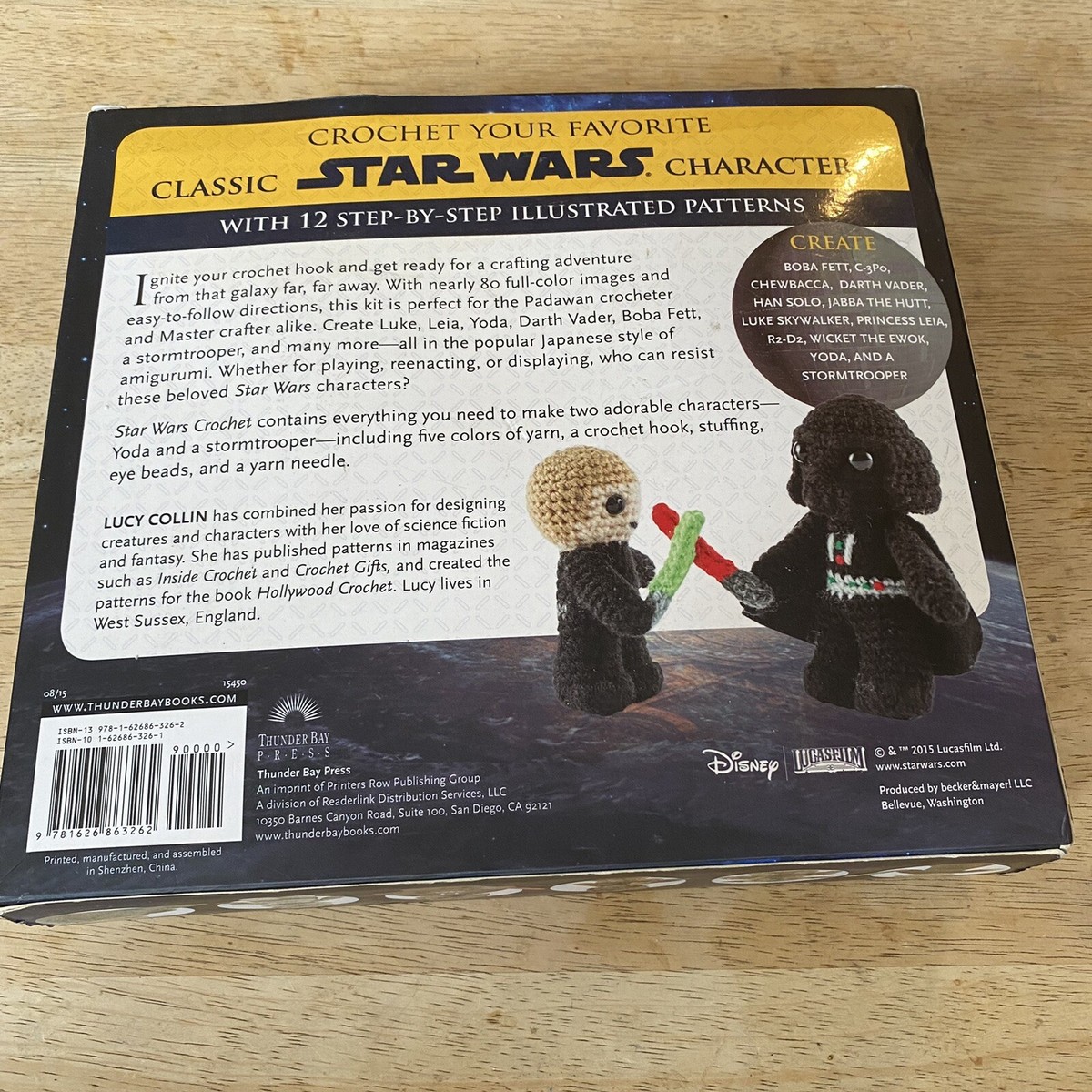 Star Wars Crochet Kit - New In Box - Crochet Your Favorite Star