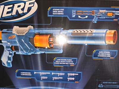 Nerf Elite 2.0 Double Defense Gun Pack Blasters and Darts Strike