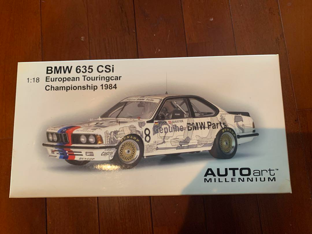 1/18 AUTOart BMW 635 CSi European Touringcar Championship 1984 #8