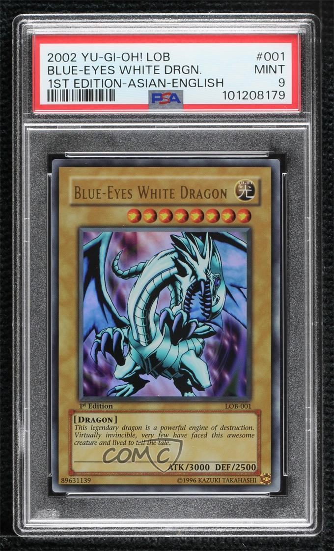 Blue-Eyes White Dragon LOB-001 The Legend of Blue Eyes White