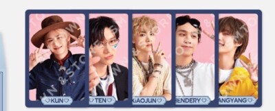 NCT WAYV 威神V THE 5TH MINI ALBUM GIVE ME THAT MD TRADING CARD