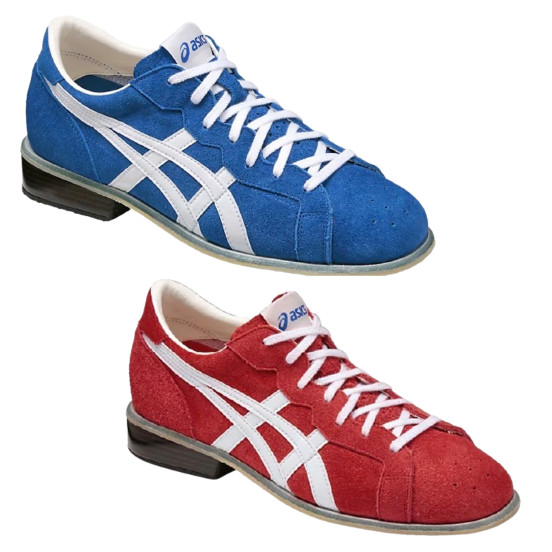 ASICS Weight Lifting Shoes TOW727 width E STANDARD Red Blue 2