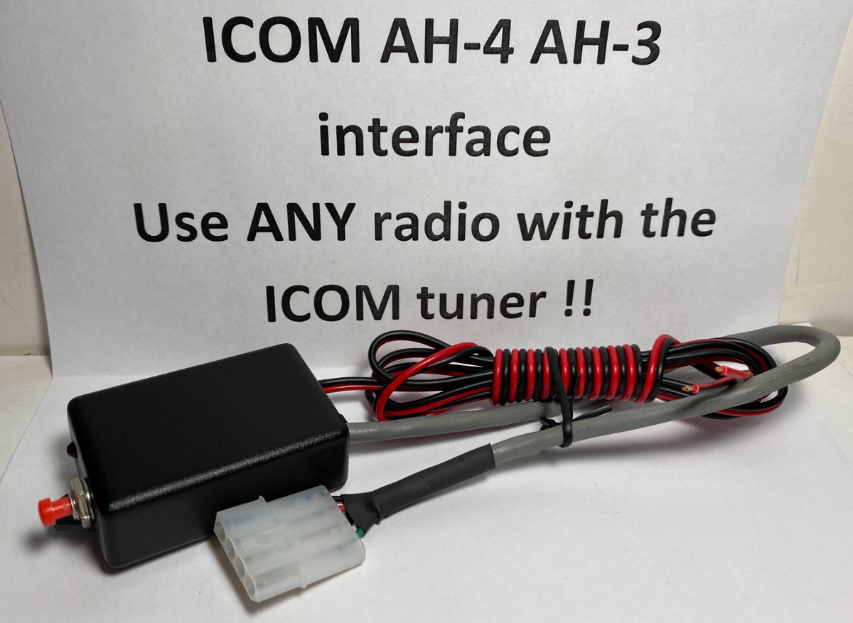 ICOM AH-4 AH-3 AH-730 Antenna tuner Interface USE WITH ANY RADIO