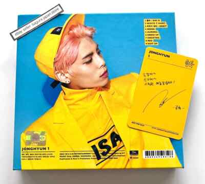 SHINee JONGHYUN She is 1st Full Album 2016 CD + Booklet +