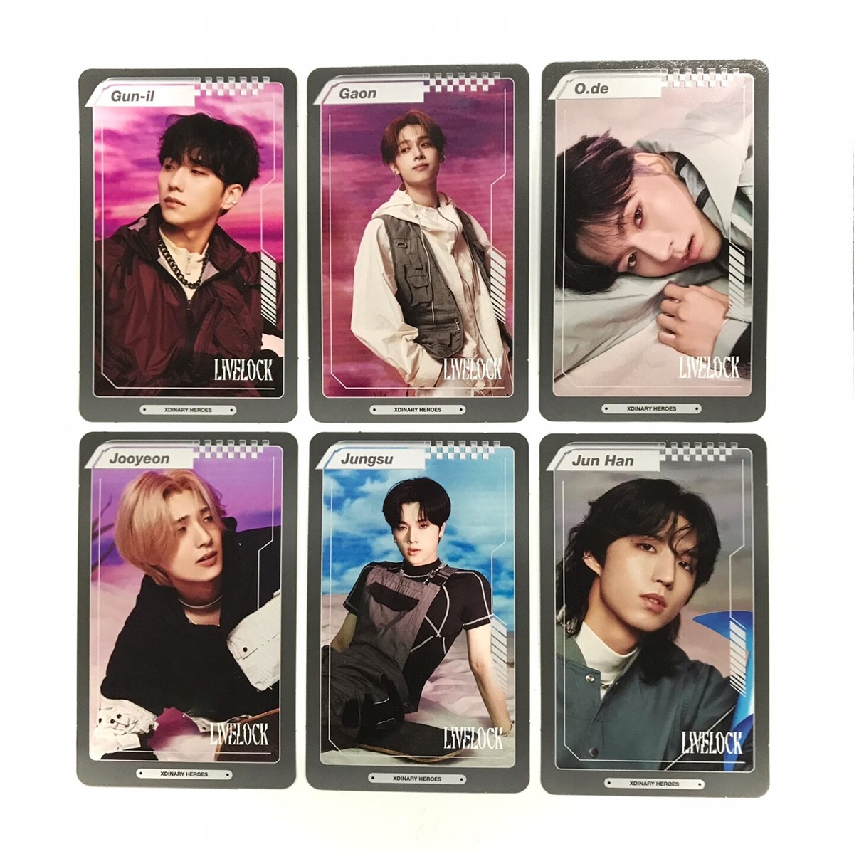 Xdinary Heroes] Livelock / Official Trading Card | eBay