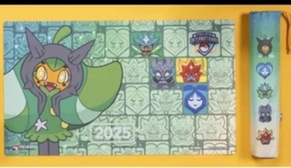 Pokémon Center IC 2025 Ogerpon Playmat – Exclusive–Brand New -NAIC
