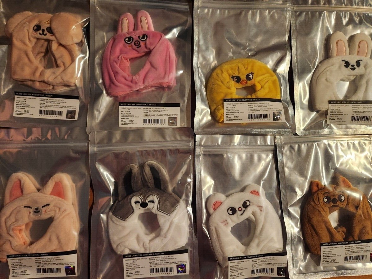 STRAY KIDS x SKZOO LIGHT STICK COVER 2 POP-UP 4TH FANMEETING SKZ'S