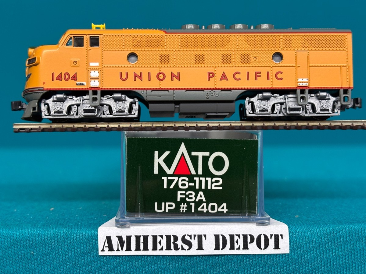 176-1112 Kato F3 A Union Pacific Locomotive N Scale DCC Ready New
