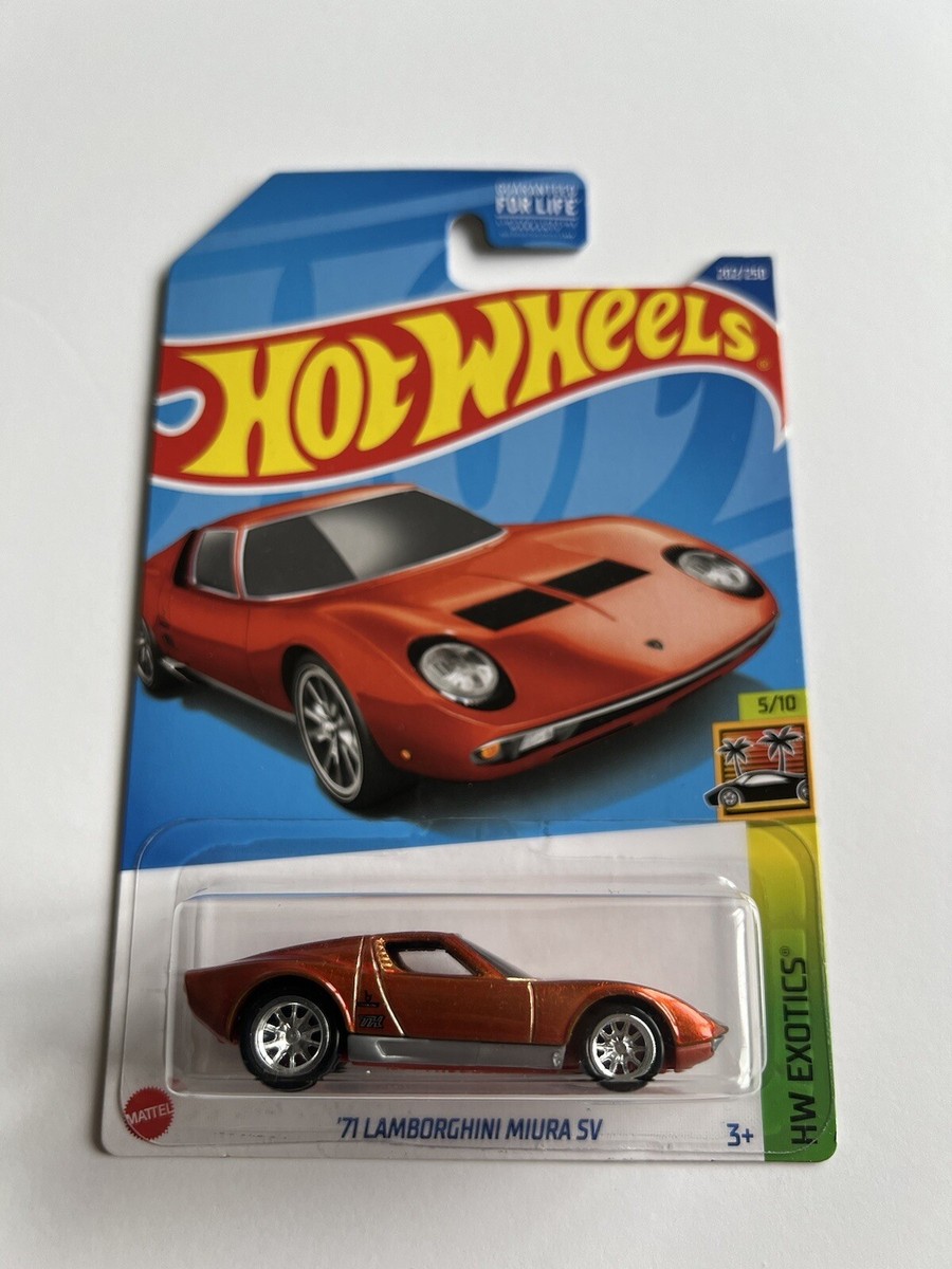 New 2022 Hot Wheels STH Super Treasure Hunt '71 Lamborghini Miura