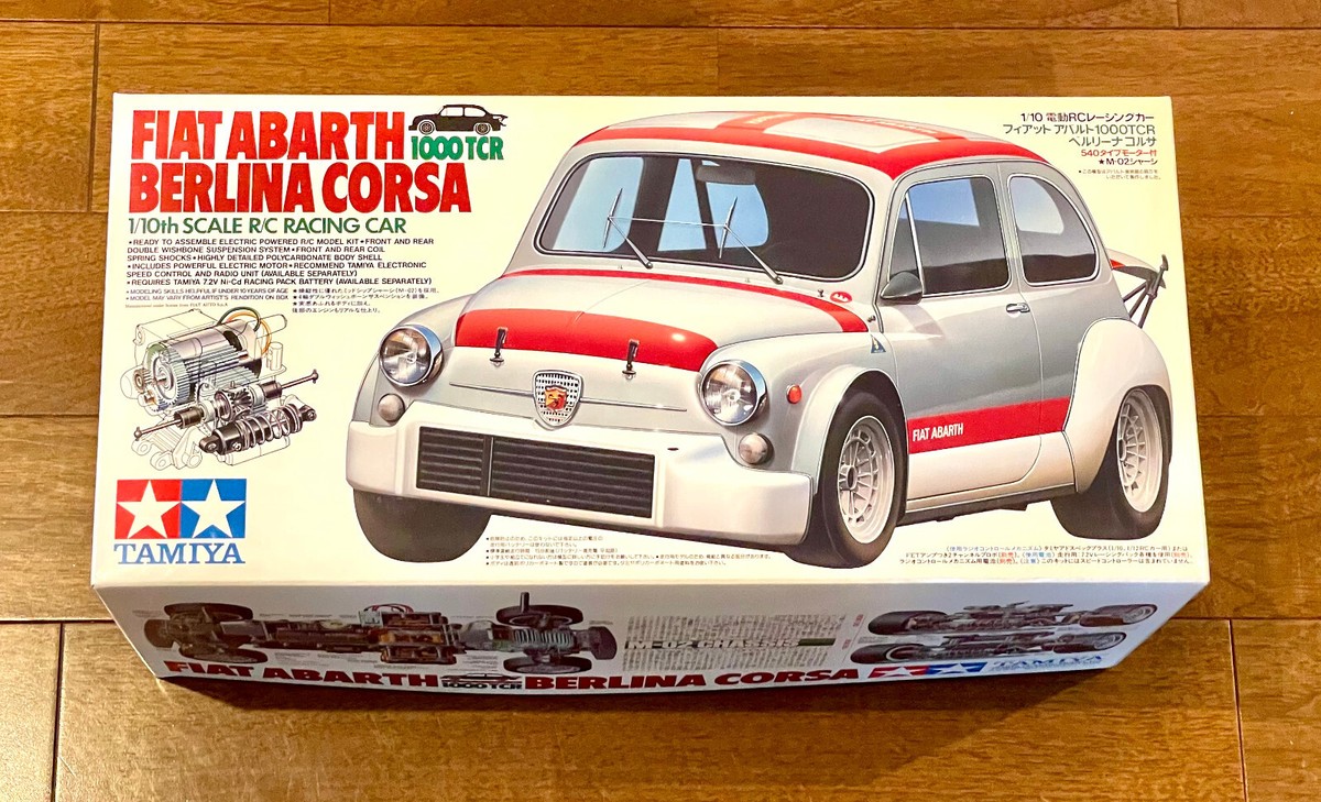 TAMIYA 58158 1/10 R/C Racing Car FIAT ABARTH 1000 TCR BERLINA