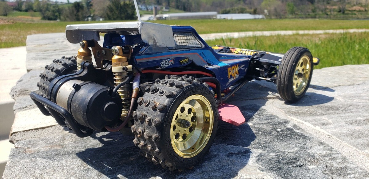 vintage original TAMIYA THE FOX RC 1/10TH SCALE kit # 5851 | eBay