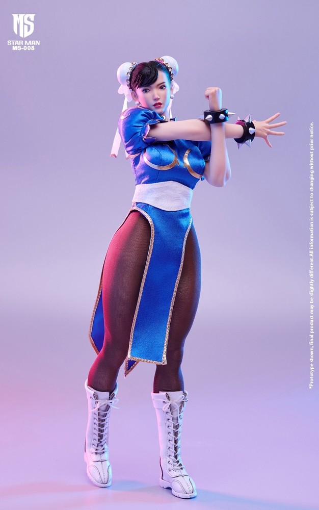 In Stock STAR MAN MS-008 1/6 Female Fighter Chunli Collectible