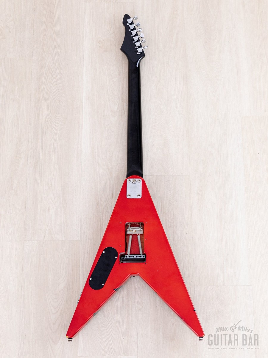 1980s Aria Pro II XX Deluxe Flying V Partscaster, Japan Matsumoku