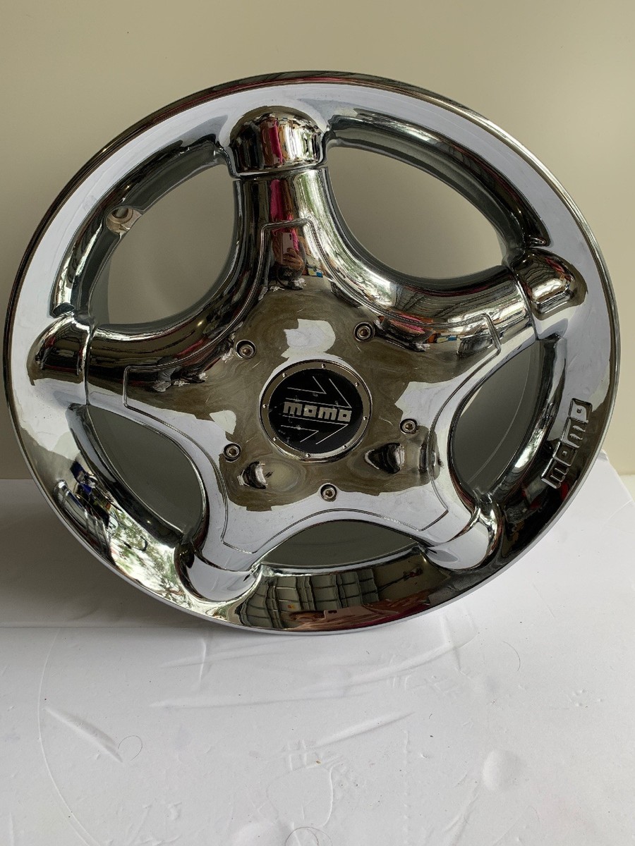 MOMO CHROME EVOLUTION WHEEL 16x7 4x14.3 ET 38 (RARE ORIGINAL) | eBay