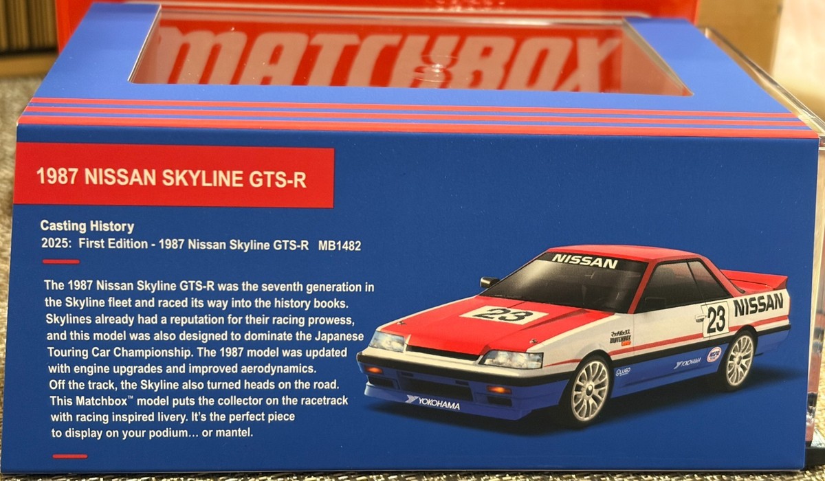 Matchbox 1987 Nissan Skyline GTS-R | eBay