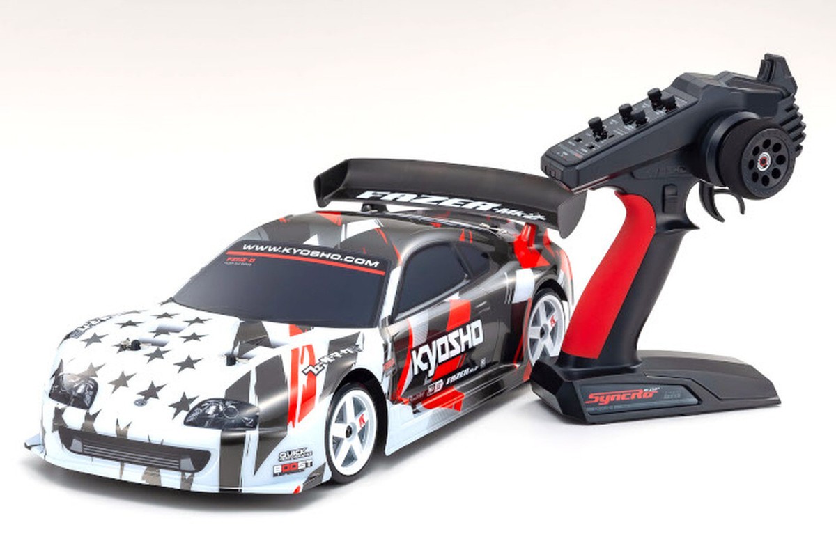 Kyosho Fazer RC Car Toyota SUPRA A80 Drift 4wd -RTR- 34471T1 | eBay