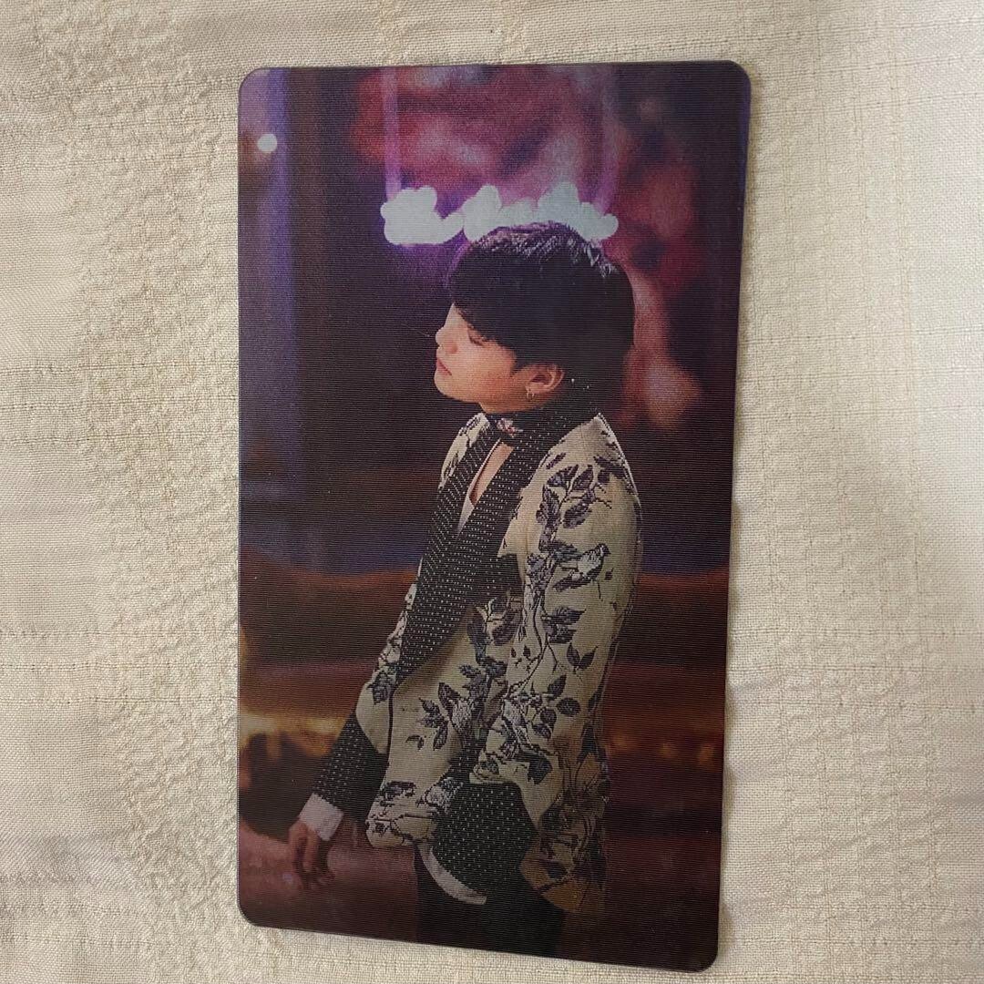BTS SUGA The Wings Concept Book Official Lenticular trading Photo