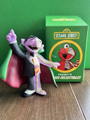 Mighty Jaxx Sesame Street Count Von Count XXRAY Jason Freeny