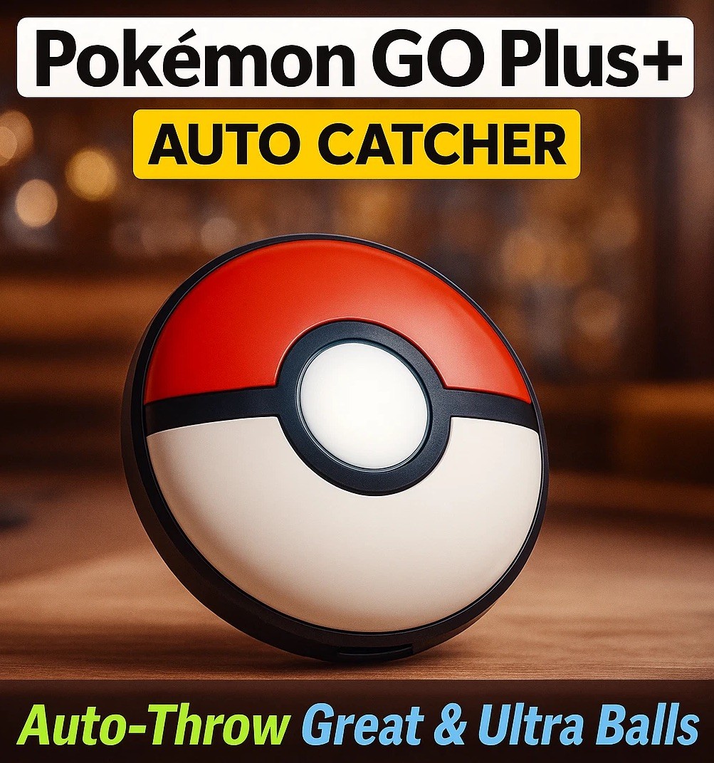MODIFIED】Pokémon GO Plus + | GO Plus Plus Mod | Auto Catcher with