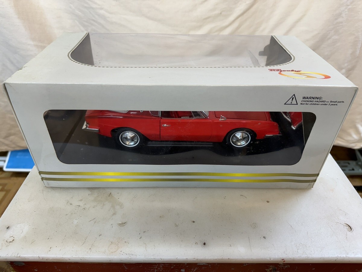 Signature Models 18101 1:18 1963 Studebaker Avanti (Red) “NEW “ | eBay