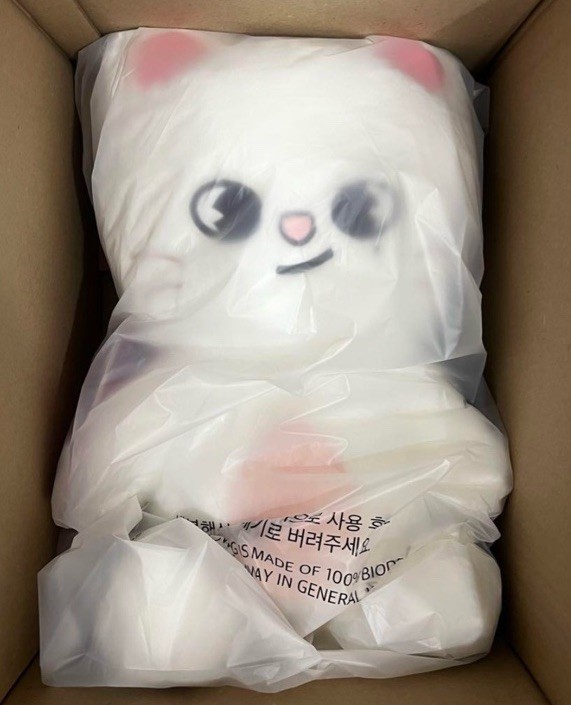 Stray Kids SKZOO Jiniret Plush Teddybear Ver. K-pop Official New