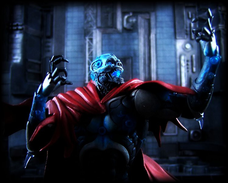 Spawn NECRO COP FIGURE Series 31 Other Worlds NEVER OPENED ~ WAS