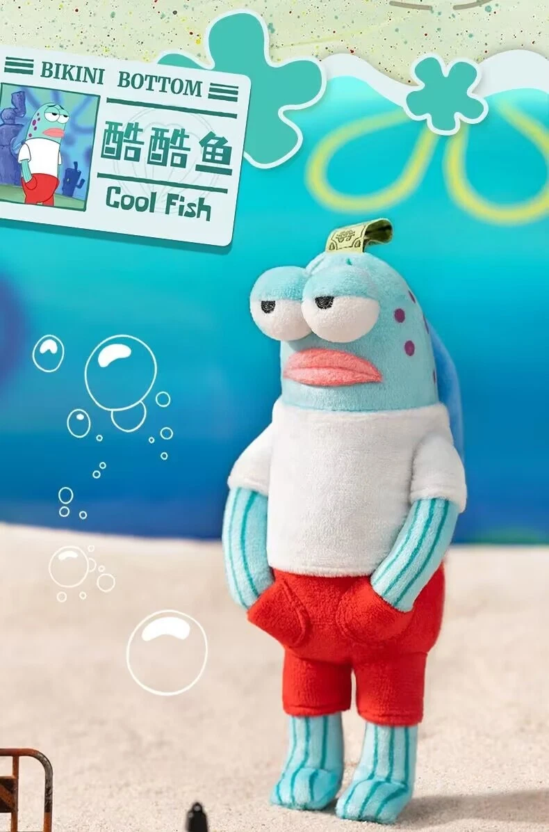 Genuine POP MART Bikini Bottom Buddies Series Confirmed Blind Box