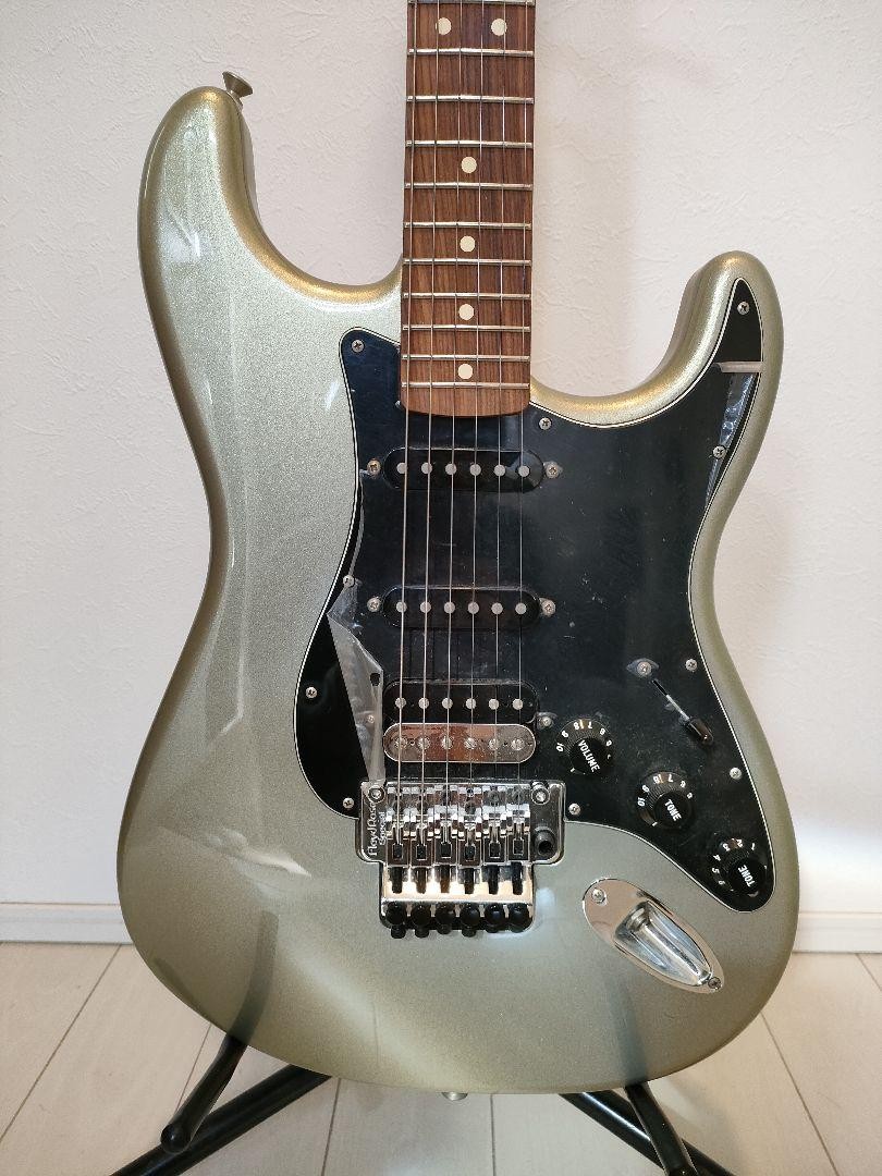 Electric Guitar Fender Mexico Standard Stratocaster HSS with Floyd