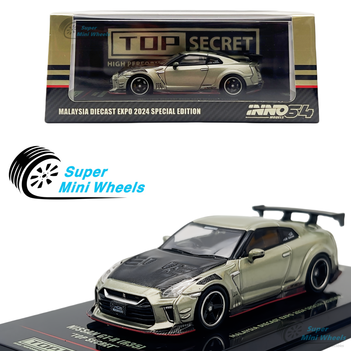 INNO64 1:64 Nissan GT-R R35 