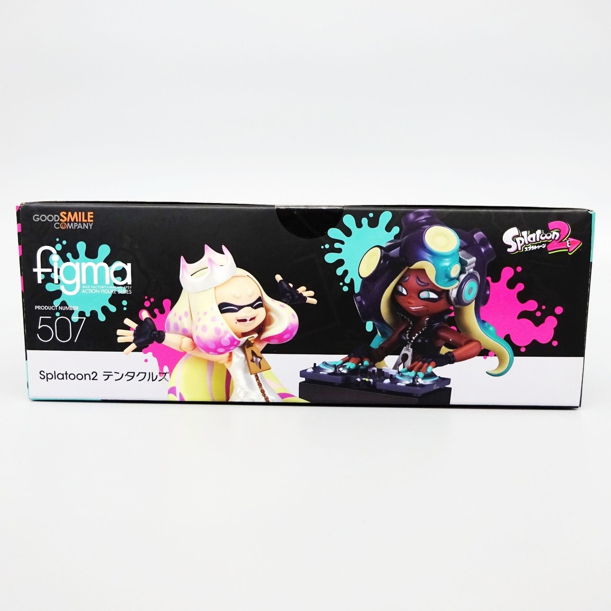 figma 507 Splatoon 2 Tentacles Action Figure Off the Hook Pearl