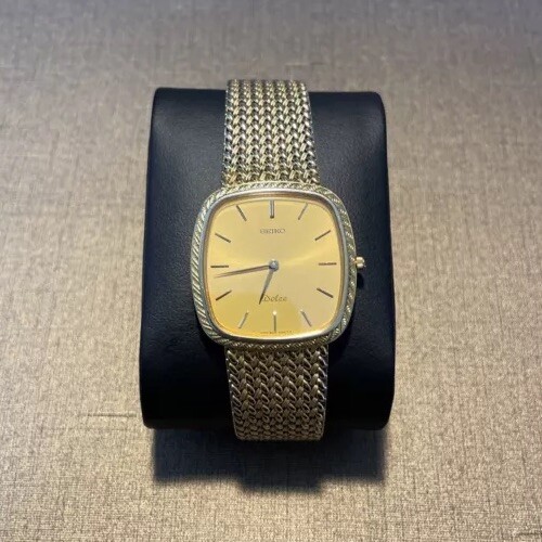 SEIKO Watch Dolce 8N40-5040 Gold Men's Quartz h014 | eBay