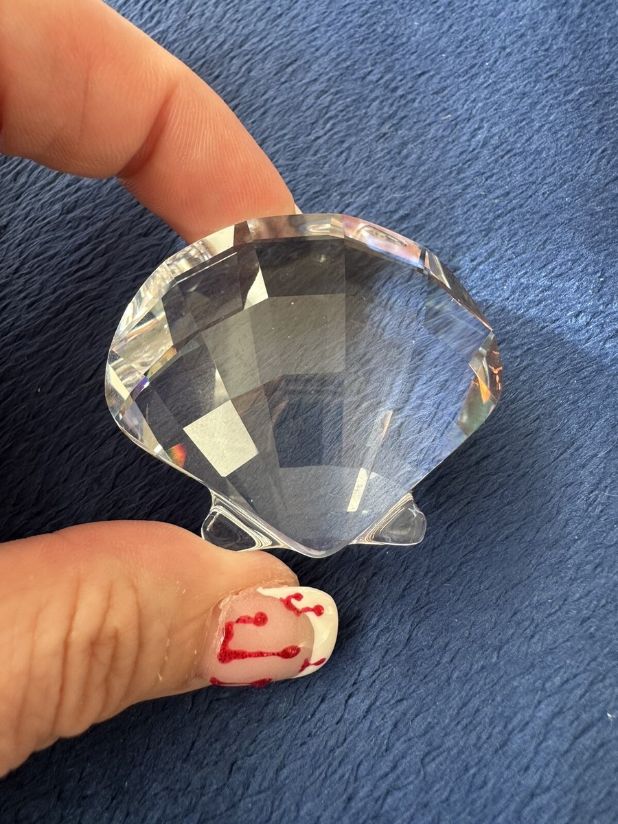 Swarovski Crystal Sea Shell Figurine, 2”, 73g | eBay