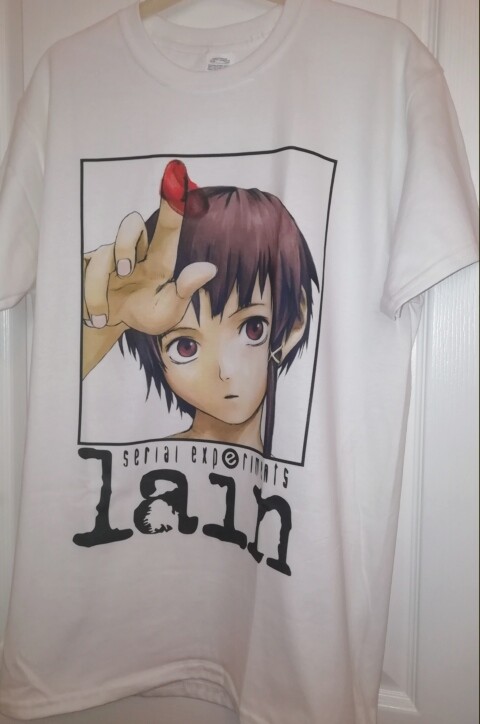 Serial Experiments Lain T Shirt Science Fiction Anime Ergo Proxy