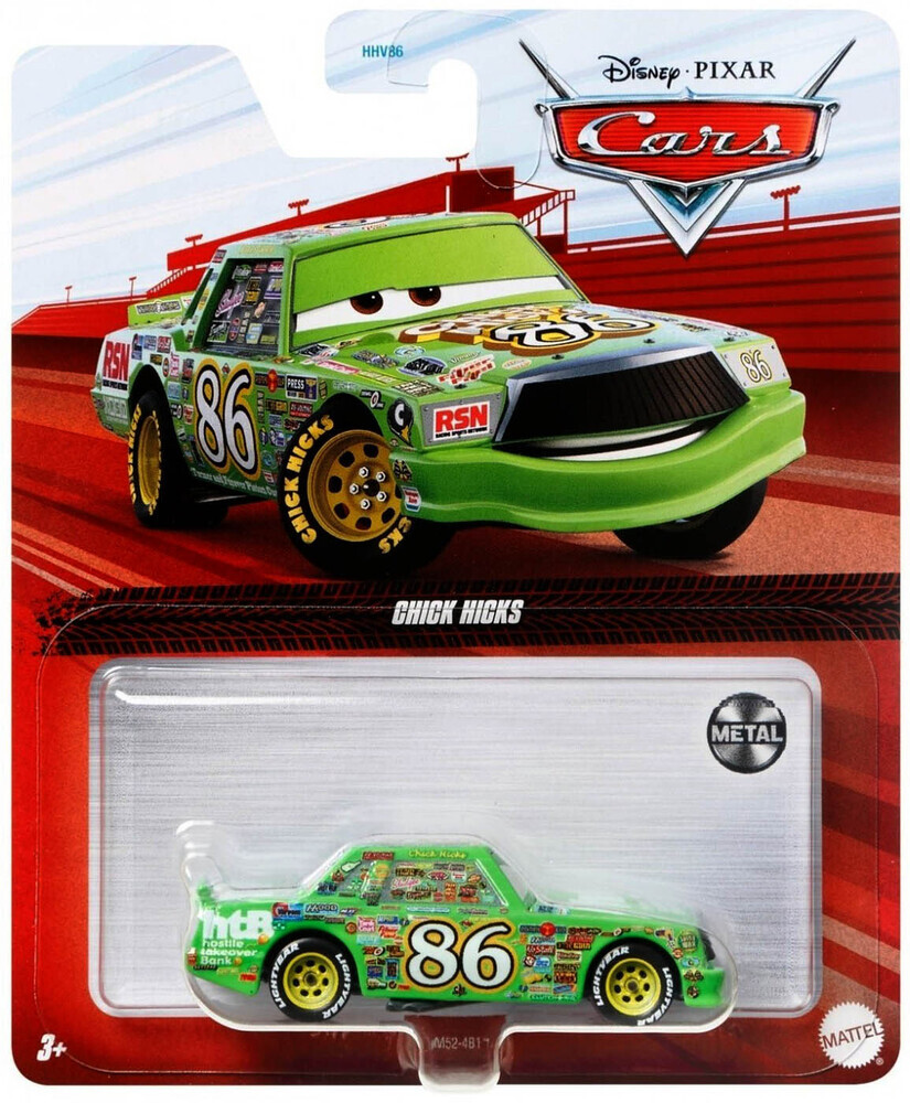 Disney Pixar Cars 2022 Metal Card Chick Hicks 86 Die Cast FLM52 | eBay