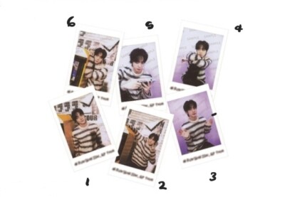BTS JIN INSTANT PHOTO SET 2025 RUNSEOKJIN EP.TOUR in GOYANG LIVE