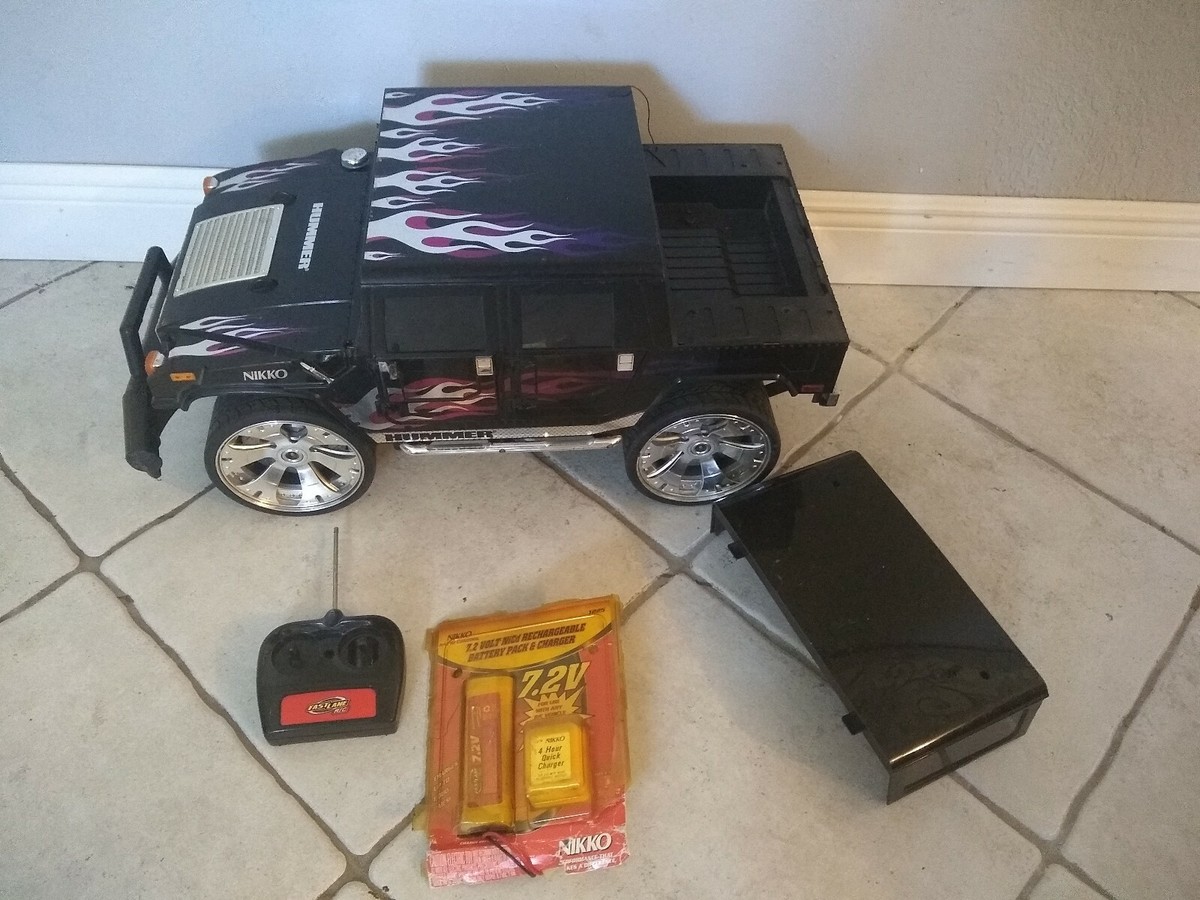Very RARE Fast Lane Nikko HUGE 1/6 Hummer H1 RC Radio Controlled
