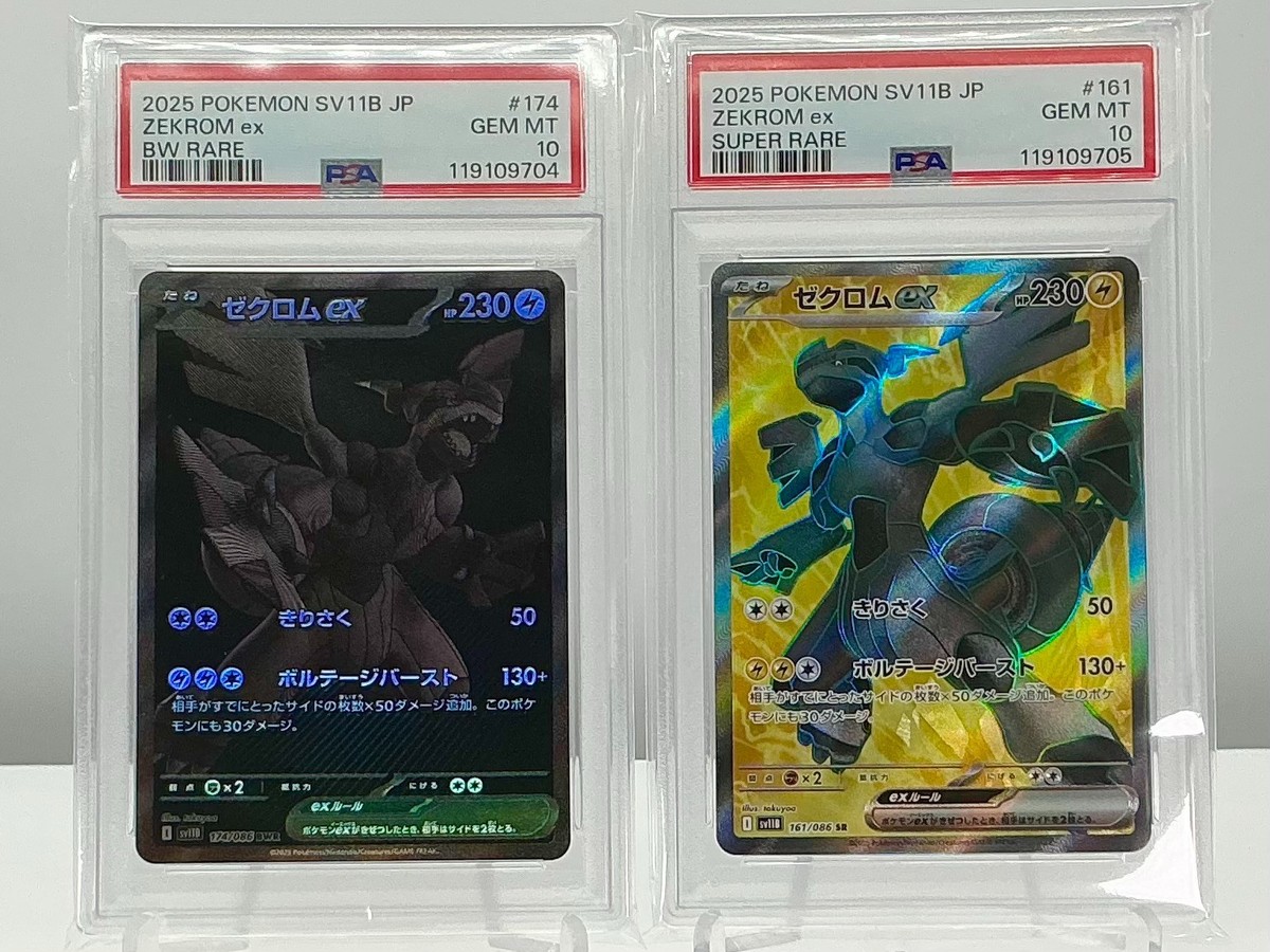 PSA 10 Zekrom ex BWR Zekrom ex Super Rare Set Black Bolt Pokemon